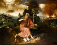 The Apocalypse of Saint John the Evangelist on the Island of Patmos